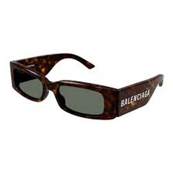 NEW BALENCIAGA BB0260S 002 SUNGLASSES DARK HAVANA UNISEX BALENCIAGA EYEWEAR - Picture 1 of 3